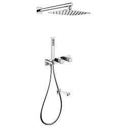 Душевая система ABBER Rund AF8717 хром купить в интернет-магазине сантехники Sanbest