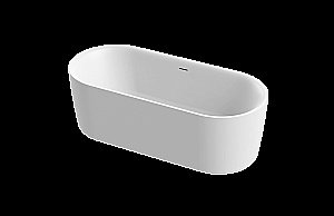 Ванна акриловая Cezares METAURO-INT-Central-180-80-60-W-MATT купить в интернет-магазине Sanbest