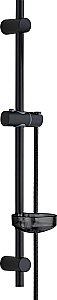 Душевая штанга Orange Vario OS7B черный матовый купить в интернет-магазине сантехники Sanbest