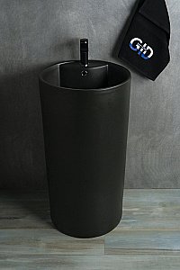 Раковина напольная Gid Autonomo 45 Nb135bg 81109 черная графит купить в интернет-магазине Sanbest