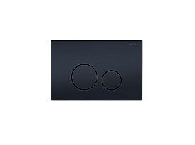 Кнопка для инсталляции Aquatek KDI-0000037 черная матовая (клавиши круглые) купить в интернет-магазине сантехники Sanbest