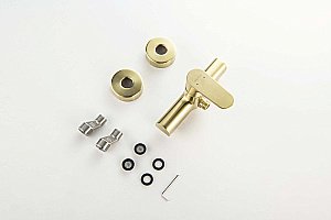 Cмеситель для душа Aquatek Оберон AQ1260BG золото шлифованное купить в интернет-магазине сантехники Sanbest