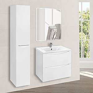 Тумба с раковиной Vincea Mia VMC-2MA600 60 белая для ванной в интернет-магазине Sanbest