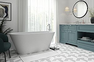 Ванна Holbi Selena Soft Rock Color 1.01.006.11.3 161x68 цвет по RAL купить в интернет-магазине Sanbest