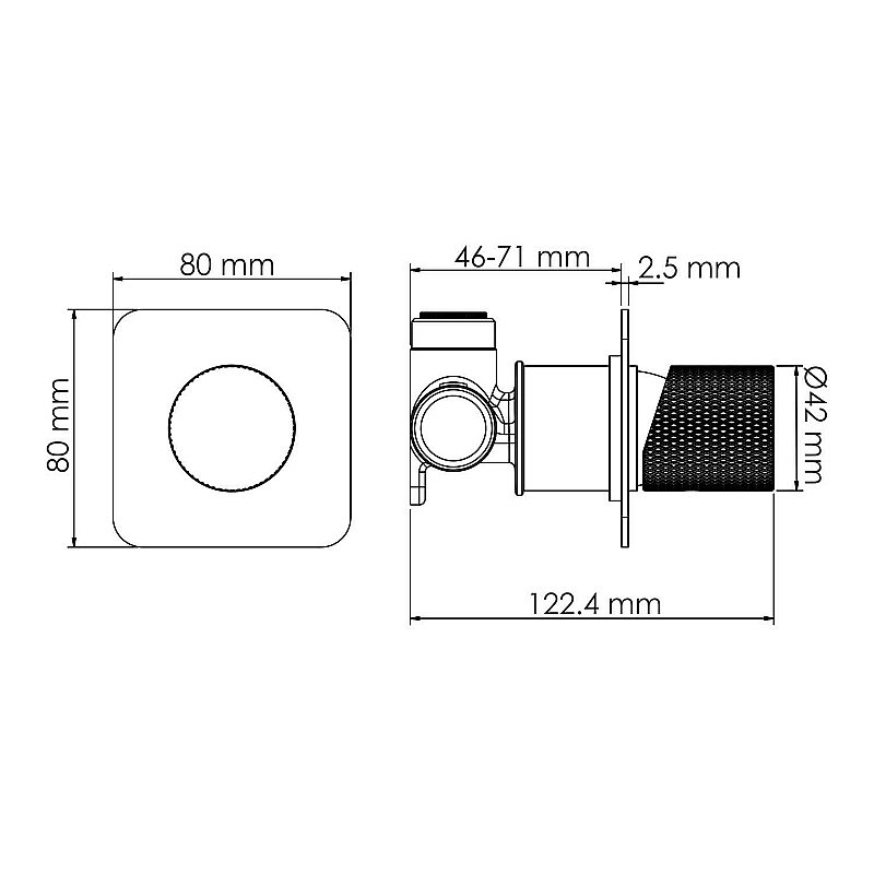 Душевая система WasserKRAFT Schunter 8200 SET2836 золото матовое купить в интернет-магазине сантехники Sanbest