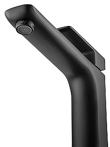 Смеситель для раковины высокий WONZON & WOGHAND EDGE, Черный матовый (WW-88239003-MB) купить в интернет-магазине сантехники Sanbest