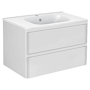 Тумба с раковиной Vincea Vico 80 белый для ванной в интернет-магазине Sanbest