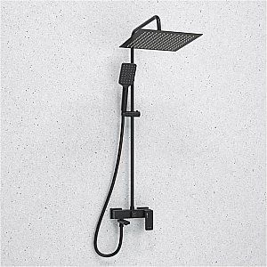 Душевая система WasserKraft Abens 2000 SET2686 черный Soft-touch купить в интернет-магазине сантехники Sanbest