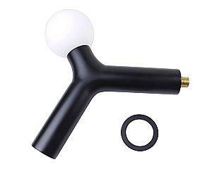 Верхний душ Bronze de Luxe LIBERTY 501B-L черный матовый купить в интернет-магазине сантехники Sanbest