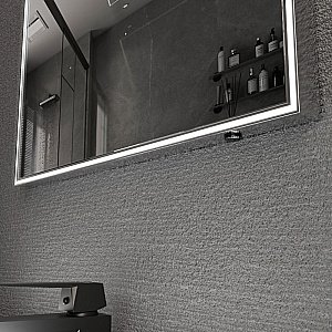 Зеркало ESBANO ES-3803HD 60 хром в ванную от интернет-магазине сантехники Sanbest