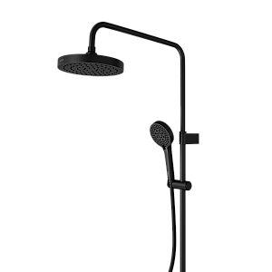 Душевая система VitrA Base Round A4730336EXP с термостатом, матовая черная купить в интернет-магазине сантехники Sanbest