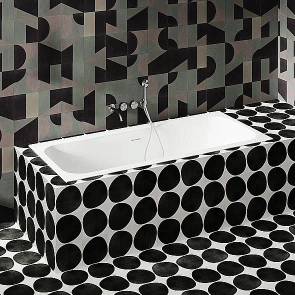 Ванна Salini ORLANDA S-sense KIT 102117M 170x75 белая купить в интернет-магазине Sanbest