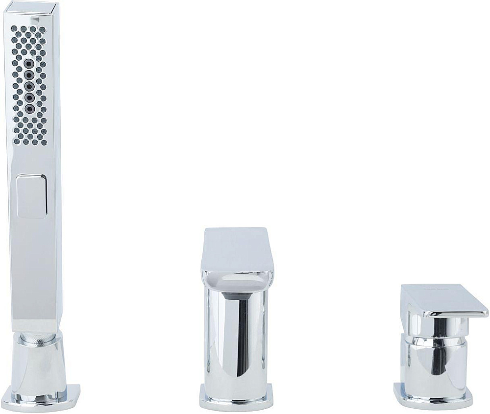 Смеситель для ванны Allen Brau Infinity 5.21008-BN никель брашированный купить в интернет-магазине сантехники Sanbest