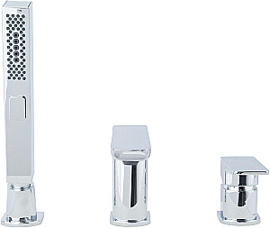 Смеситель для ванны Allen Brau Infinity 5.21008-BN никель брашированный купить в интернет-магазине сантехники Sanbest