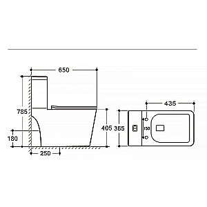 Инсталляция для унитаза Azario AZ-8010-1000 купить в интернет-магазине сантехники Sanbest