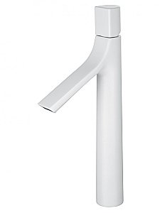 Смеситель для раковины высокий WONZON & WOGHAND The ONE, Белый матовый (WW-H1011-MW) купить в интернет-магазине сантехники Sanbest