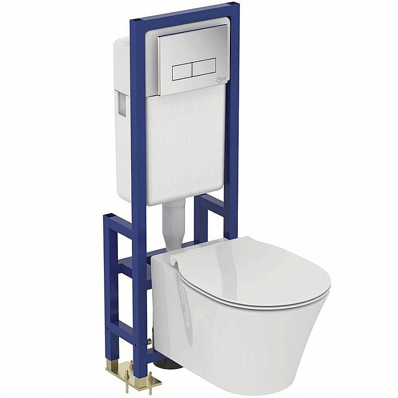 Унитаз подвесной Ideal Standard Connect Air E005401 белый, безободковый купить в интернет-магазине Sanbest