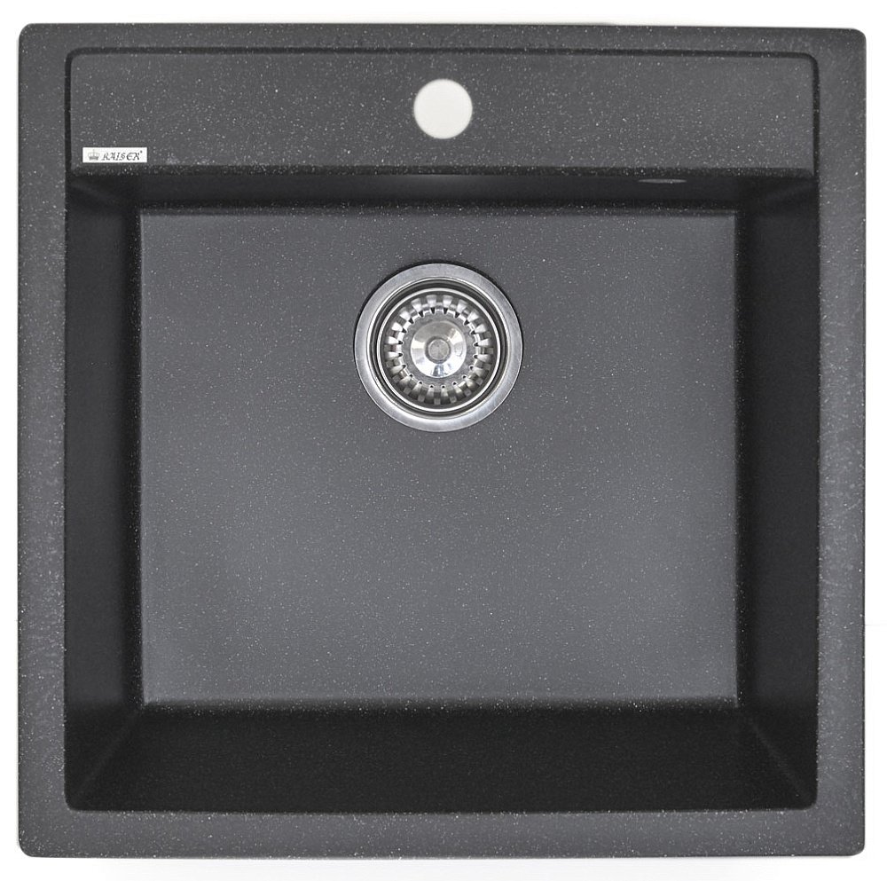 Мойка кухонная Kaiser KMM-5051 BW черная купить в интернет-магазине сантехники Sanbest