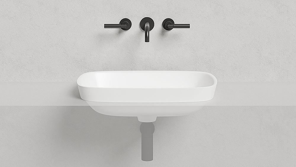 Раковина Salini MAREA 02 S-Sense 1802102G 60 белая купить в интернет-магазине Sanbest