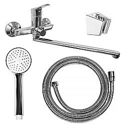 Смеситель для ванны Loranto TINA LR90362000 Хром купить в интернет-магазине сантехники Sanbest