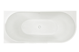 Акриловая ванна Royal Bath RIVA RB610310L-WT 150х75 левосторонняя купить в интернет-магазине сантехники Sanbest