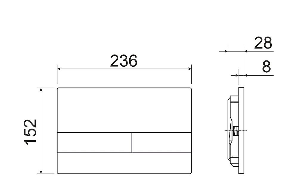 Инсталляция для унитаза Ceramica Nova Envision CN1002W купить в интернет-магазине сантехники Sanbest