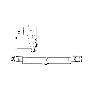 Гигиенический душ Timo SG-3052 купить в интернет-магазине сантехники Sanbest