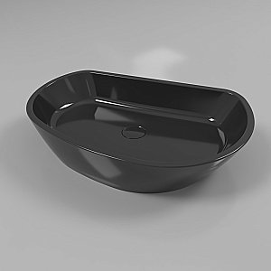 Раковина накладная WhiteCross Ametrine 60 0718.060037.101 черная купить в интернет-магазине Sanbest