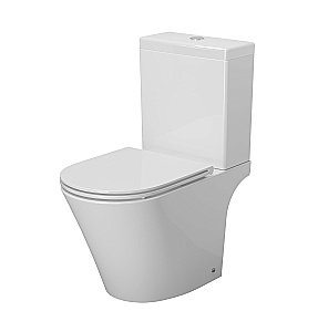 Унитаз Ambassador Ritz 237K19002S с бачком, с крышкой микролифт, белый купить в интернет-магазине Sanbest