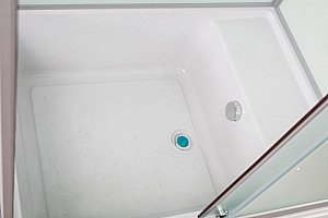 Душевая кабина Esbano Elegancia ES-129CKRB 120x90 стекло матовое/профиль белый купить в интернет-магазине Sanbest