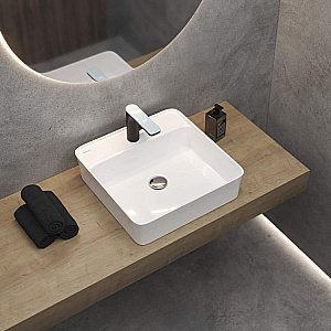 Раковина Berges Ego SL 45 182014 белая купить в интернет-магазине Sanbest