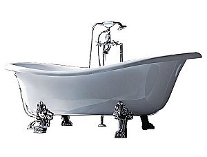 Ванна Gruppo Treesse Epoca V5071 cr 170х80 белая, хром купить в интернет-магазине Sanbest