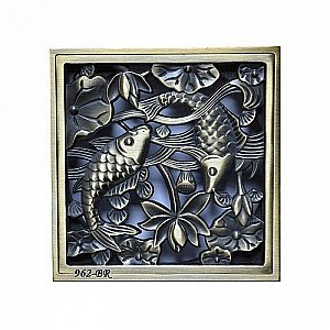 Душевой трап с решеткой Magliezza 962-BR бронза купить в интернет-магазине Sanbest