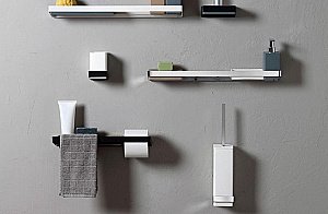 Ершик для туалета Bertocci Settecento 145 0714 5000 белый матовый/золото купить в интернет-магазине сантехники Sanbest