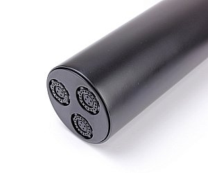 Верхний душ Bronze de Luxe LIBERTY 501B-L черный матовый купить в интернет-магазине сантехники Sanbest