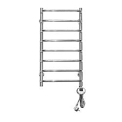 Полотенцесушитель электрический Domoterm Стефано П8 400x800 E хром купить в интернет-магазине сантехники Sanbest
