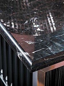 Столешница Armadi Art 857-080-NM 80 мрамор nero marquina для ванной в интернет-магазине сантехники Sanbest