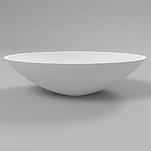 Раковина накладная WhiteCross AQUAMARINE 56 0715.056035.200 белая матовая купить в интернет-магазине Sanbest