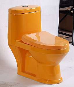 Унитаз моноблок детский Gid Tr2192or оранжевый, с крышкой микролифт купить в интернет-магазине Sanbest