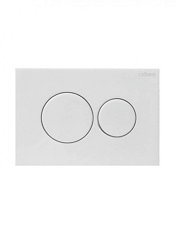 Кнопка для инсталляции Cezares PN1-BTN-BL белая купить в интернет-магазине сантехники Sanbest