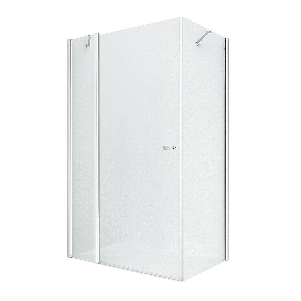 Душевой уголок NEW TRENDY NEW SOLEO K-0654 100x120 стекло прозрачное/профиль хром купить в интернет-магазине Sanbest