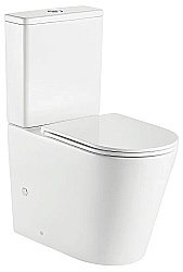 Унитаз напольный Koller Pool ORION OR-0650 безободковый, с крышкой микролифт, с бачком купить в интернет-магазине Sanbest