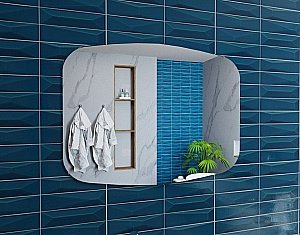 Зеркало Эстет Barcelona 90 в ванную от интернет-магазине сантехники Sanbest