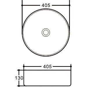 Раковина накладная Vincea 40,5 VBS-316MB черная матовая купить в интернет-магазине Sanbest