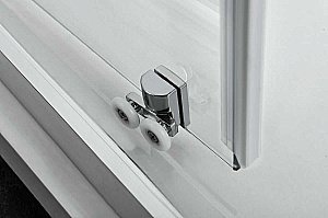 Душевая дверь Vincea Alpha VDS-3AL110CLGM 110 стекло прозрачное/профиль вороненая сталь купить в интернет-магазине Sanbest