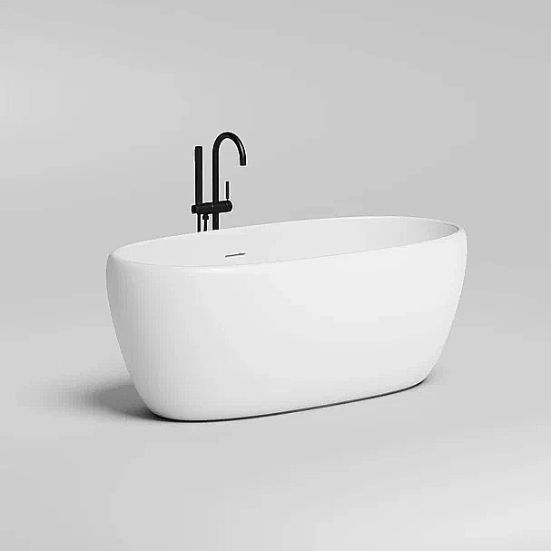 Ванна Salini LUCE S-stone 100122M 150x75 белая купить в интернет-магазине Sanbest