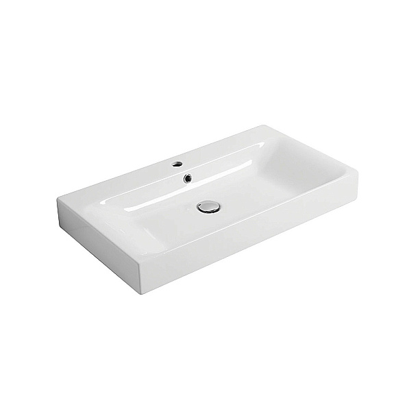 Раковина Kerasan Cento 70 353201*1 белая купить в интернет-магазине Sanbest