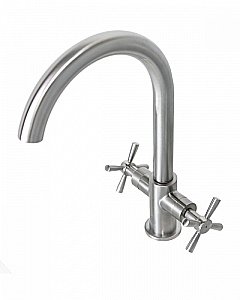 Смеситель для кухни Orange Mia M34-821ni никель купить в интернет-магазине сантехники Sanbest