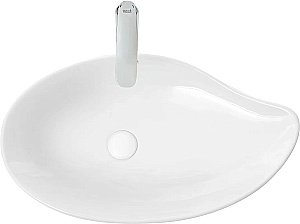 Раковина накладная WeltWasser WW ELBACH 1090 65 белая купить в интернет-магазине Sanbest