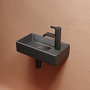 Раковина Ceramica Nova Element CN6051MDH темный антрацит матовый купить в интернет-магазине Sanbest